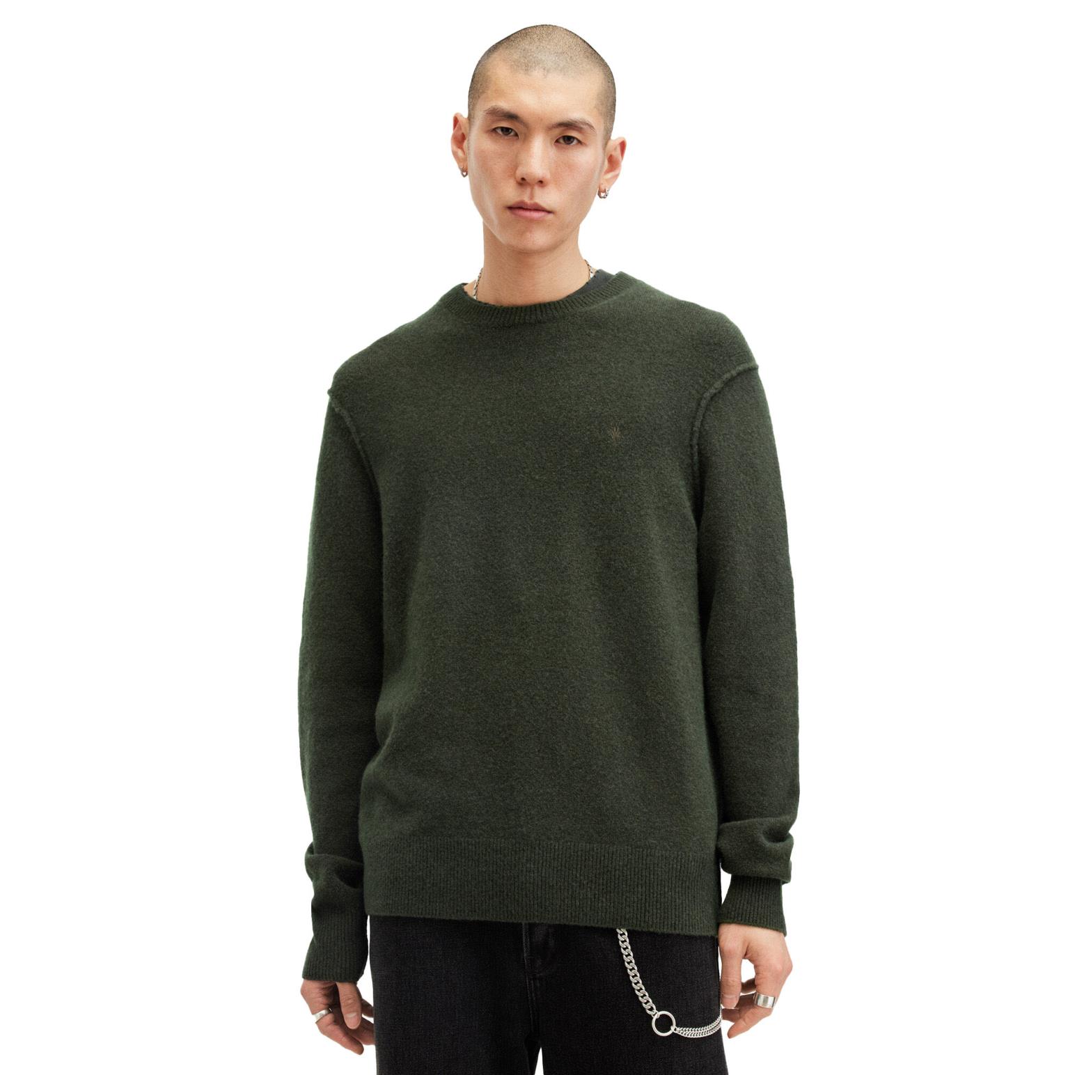 AllSaints Statten Ramskull Crew Neck Jumper